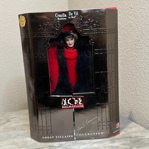 Cruella De Vil - Ruthless in Red -Signed